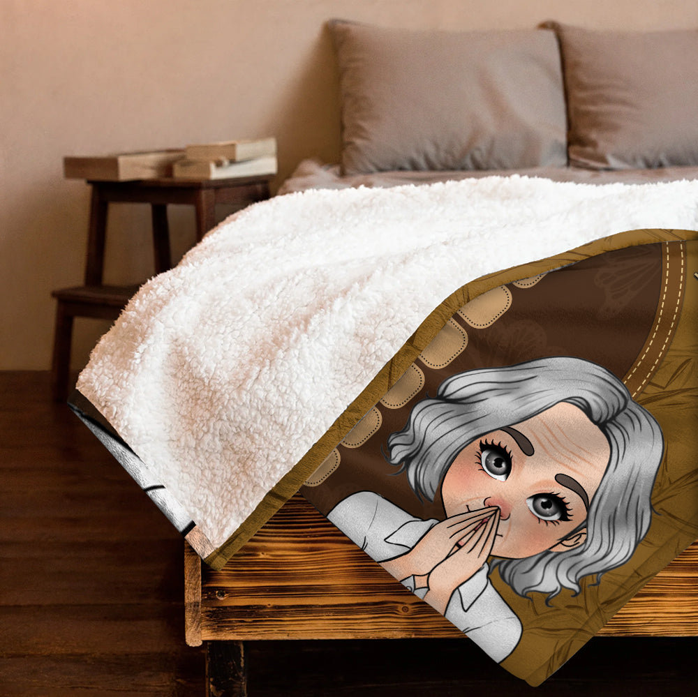 God Says Blanket - Personalized Blanket
