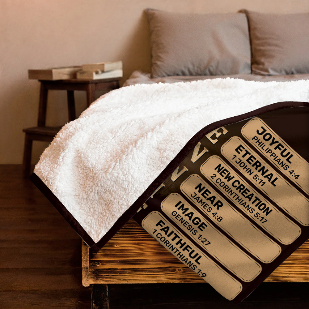 Woman Of God Blanket - Personalized Blanket