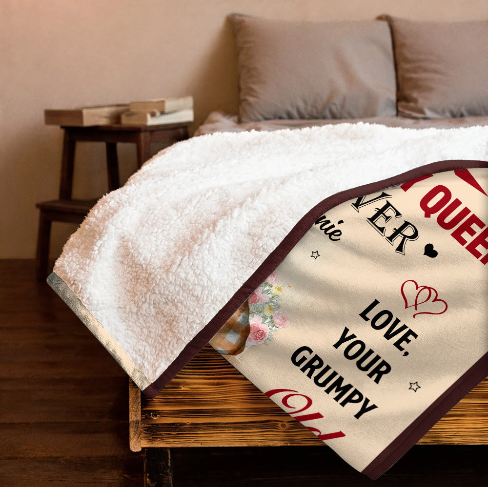 To My Wife Blanket - Personalized Blanket