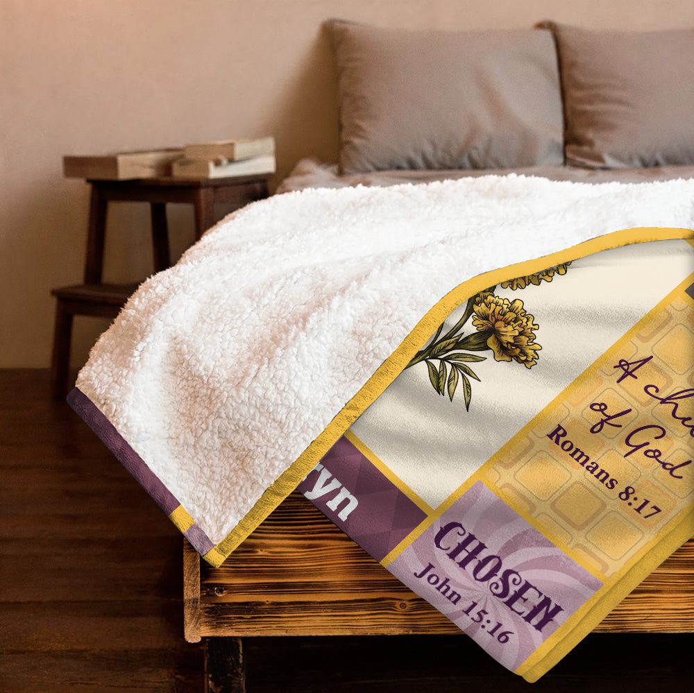God Says Blanket - Personalized Blanket