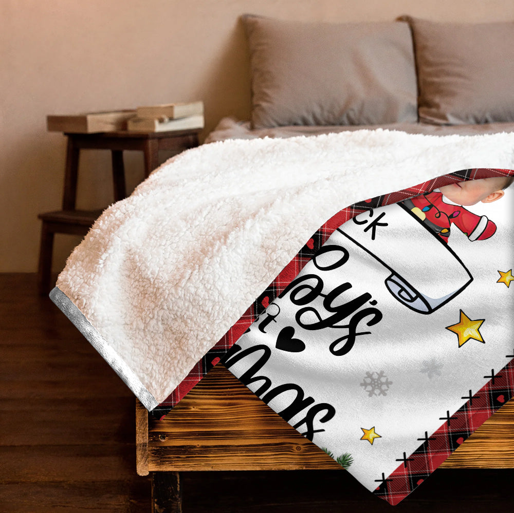 Baby's 1st First Blanket - Personalized Blanket