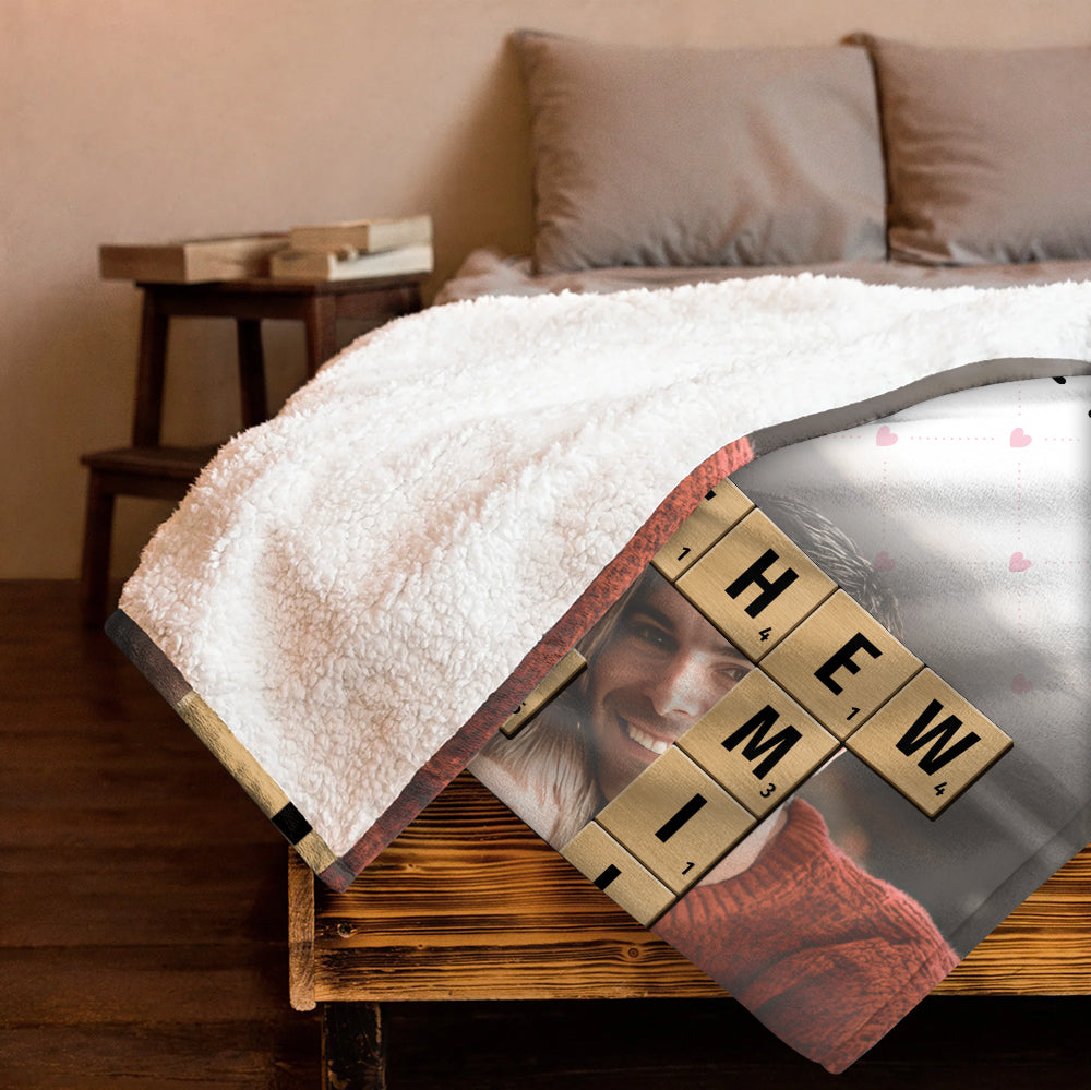 Family Forever Linked Together Blanket - Personalized Blanket