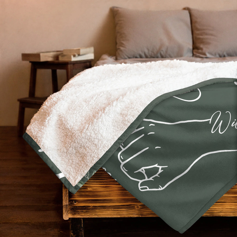 Together Forever Blanket - Personalized Blanket