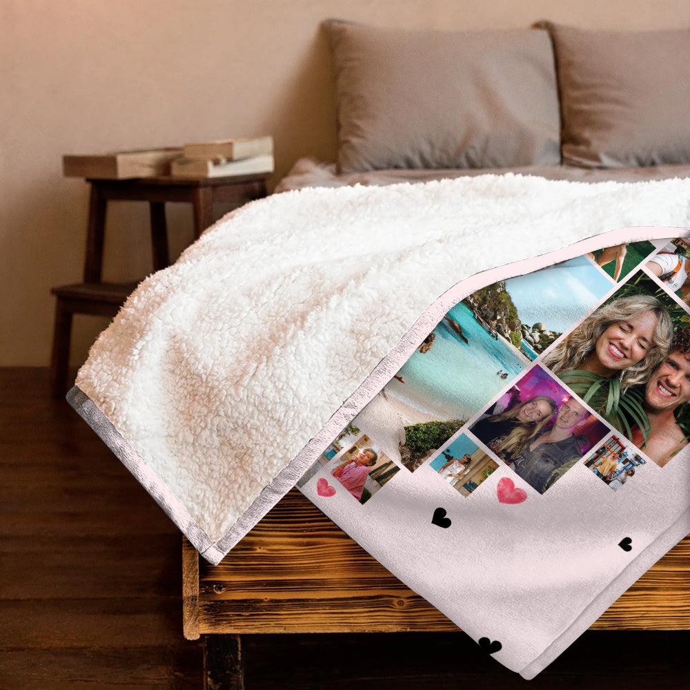 The Day Our Journey Began Blanket - Couple Blanket - Valentine Gift