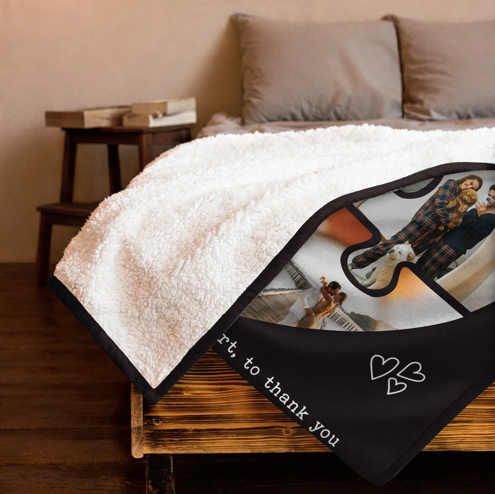 I Love Every Moment Spent With You Blanket - Couple Blanket - Valentine Gift