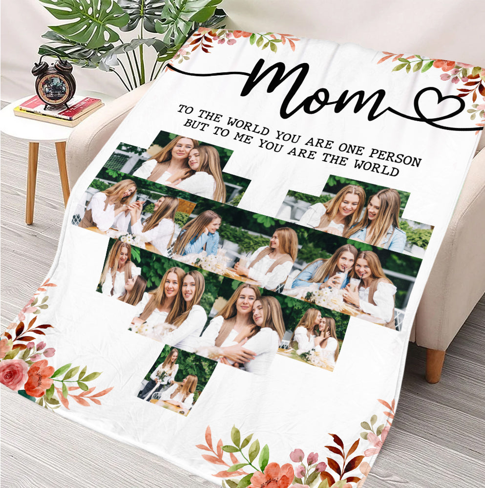 Mom Gift Blanket - Personalized Blanket