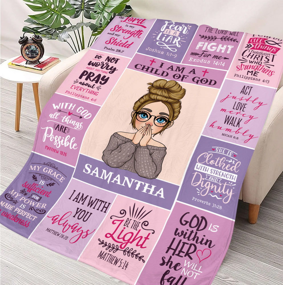 Christ Blanket - Personalized Blanket