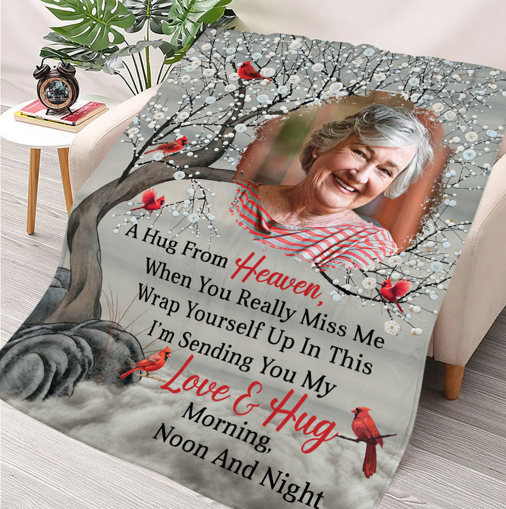 I'm Sending You My Love And Hug Blanket - Personalized Blanket