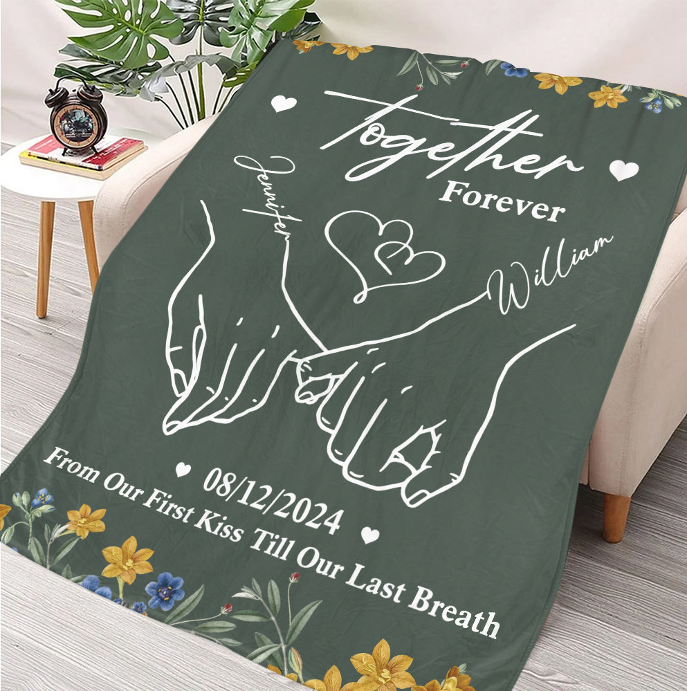 Together Forever Blanket - Personalized Blanket