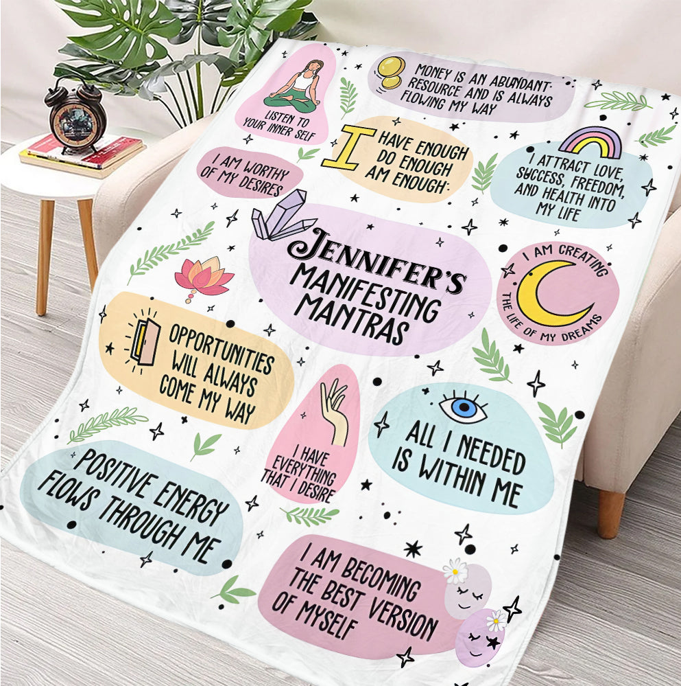 Manifesting Blanket - Personalized Blanket