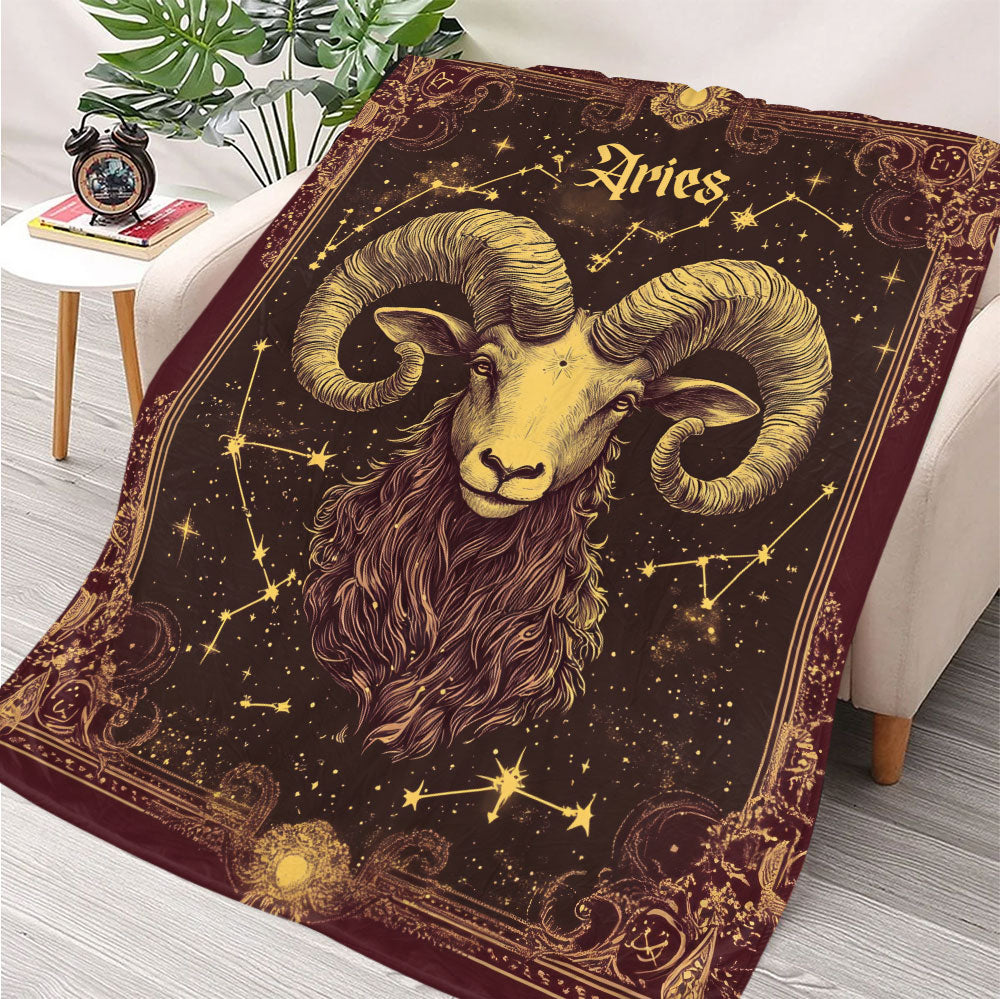 Aries | Bold and Fearless Blanket