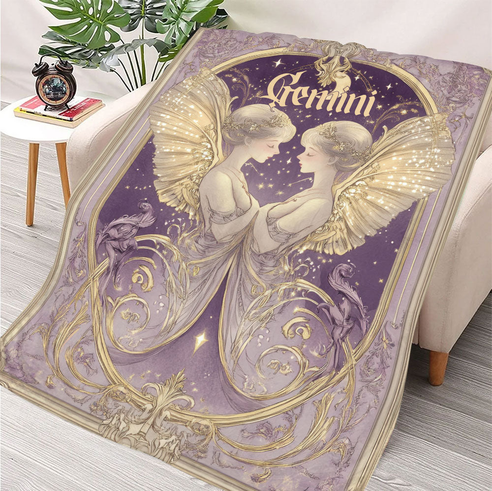 Gemini | Duality in Harmony Blanket