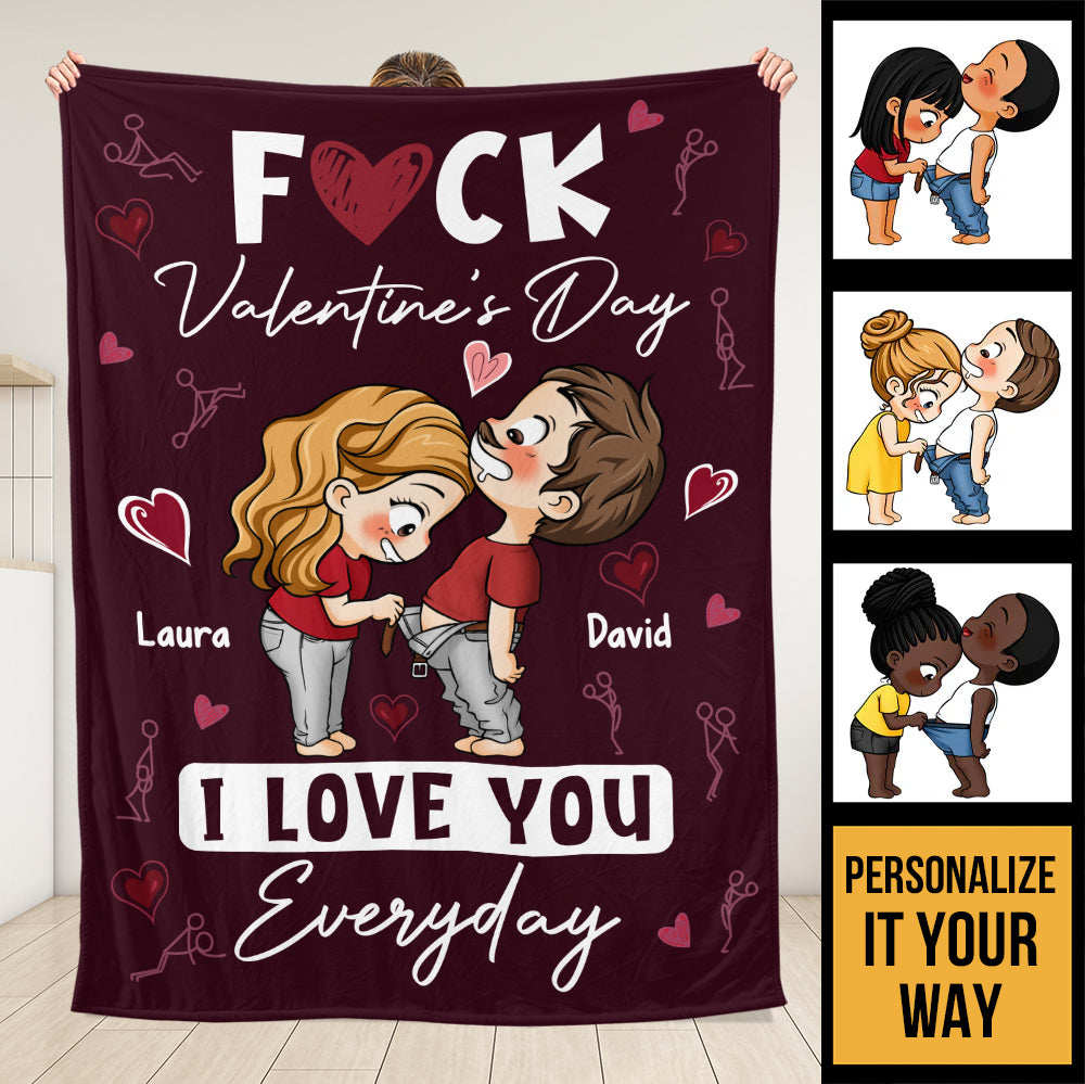 Valentine Blanket - Personalized Blanket