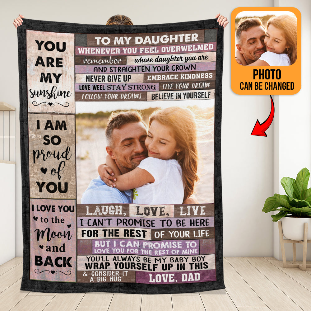 I Am So Proud Of You My Little Sunshine Blanket - Personalized Blanket