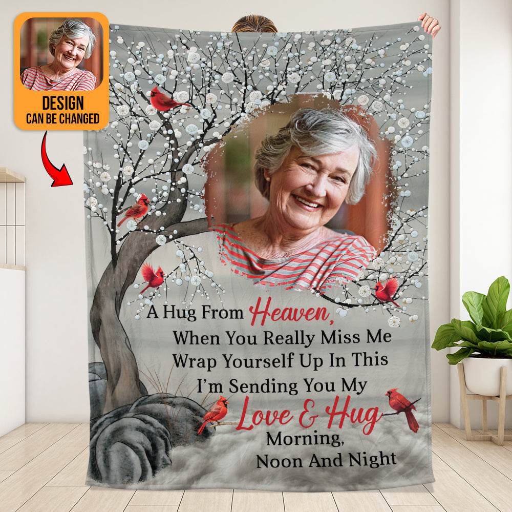 I'm Sending You My Love And Hug Blanket - Personalized Blanket