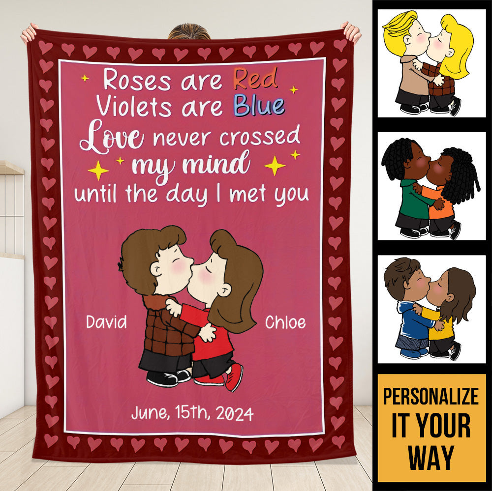 Valentine Blanket - Personalized Blanket