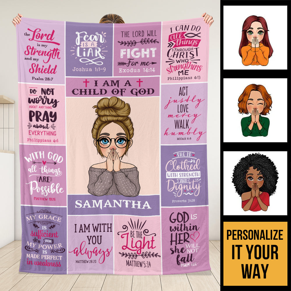 Christ Blanket - Personalized Blanket