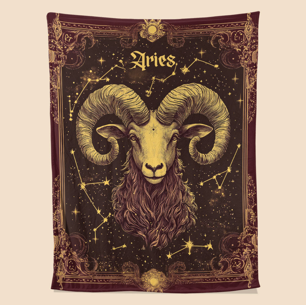 Aries | Bold and Fearless Blanket