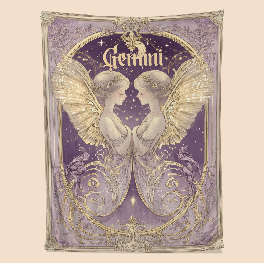 Gemini | Duality in Harmony Blanket