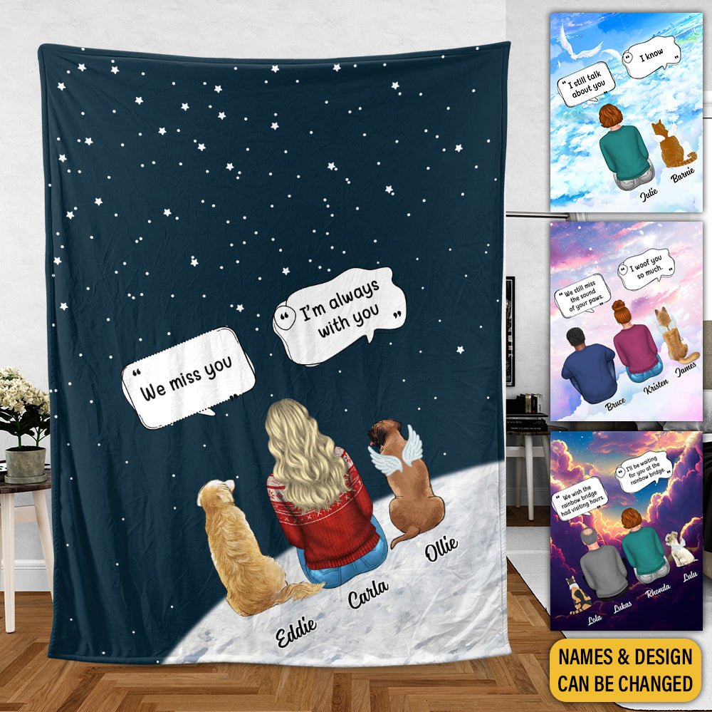 Memorial Pet - Personalized Blanket - Best Gift For Pet Lovers - Giftago