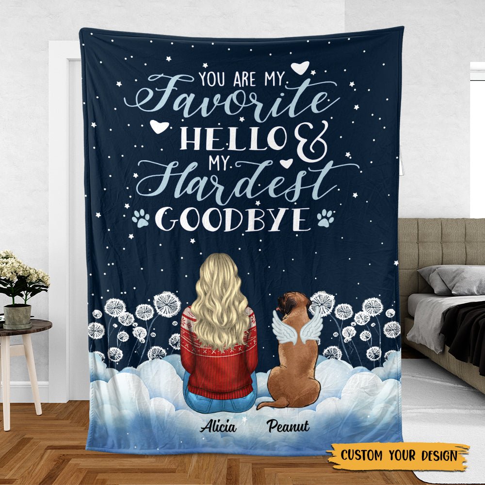 Memorial Pets - Personalized Blanket - Best Gift For Pet Lovers - Giftago