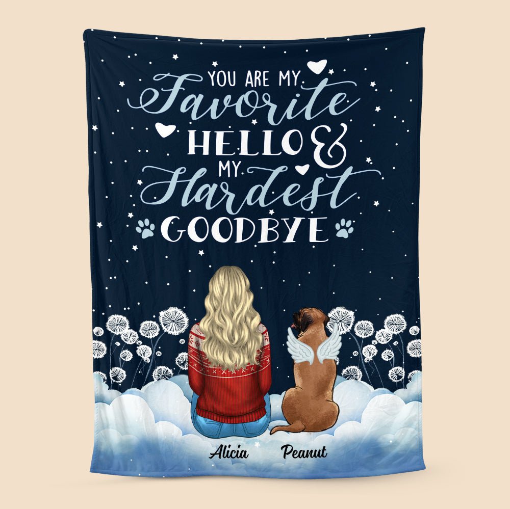 Memorial Pets - Personalized Blanket - Best Gift For Pet Lovers - Giftago