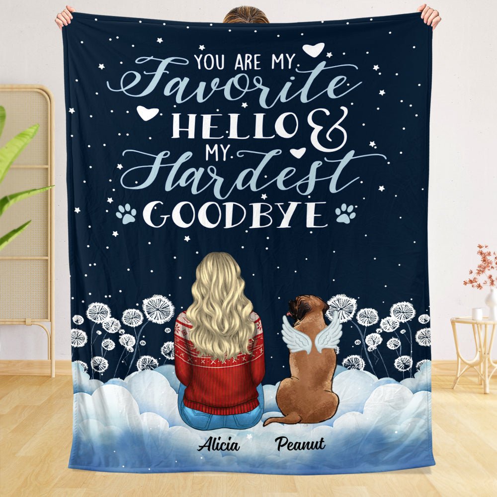 Memorial Pets - Personalized Blanket - Best Gift For Pet Lovers - Giftago