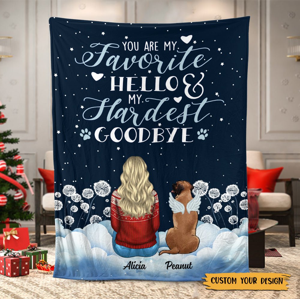 Memorial Pets - Personalized Blanket - Best Gift For Pet Lovers - Giftago