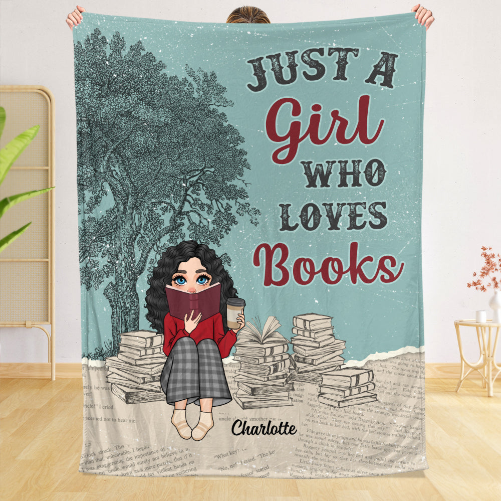 We Lose Ourself In Books And We Find Ourself There Too - Personalized Blanket - Thoughtful Gift For Birthday, Christmas - Giftago