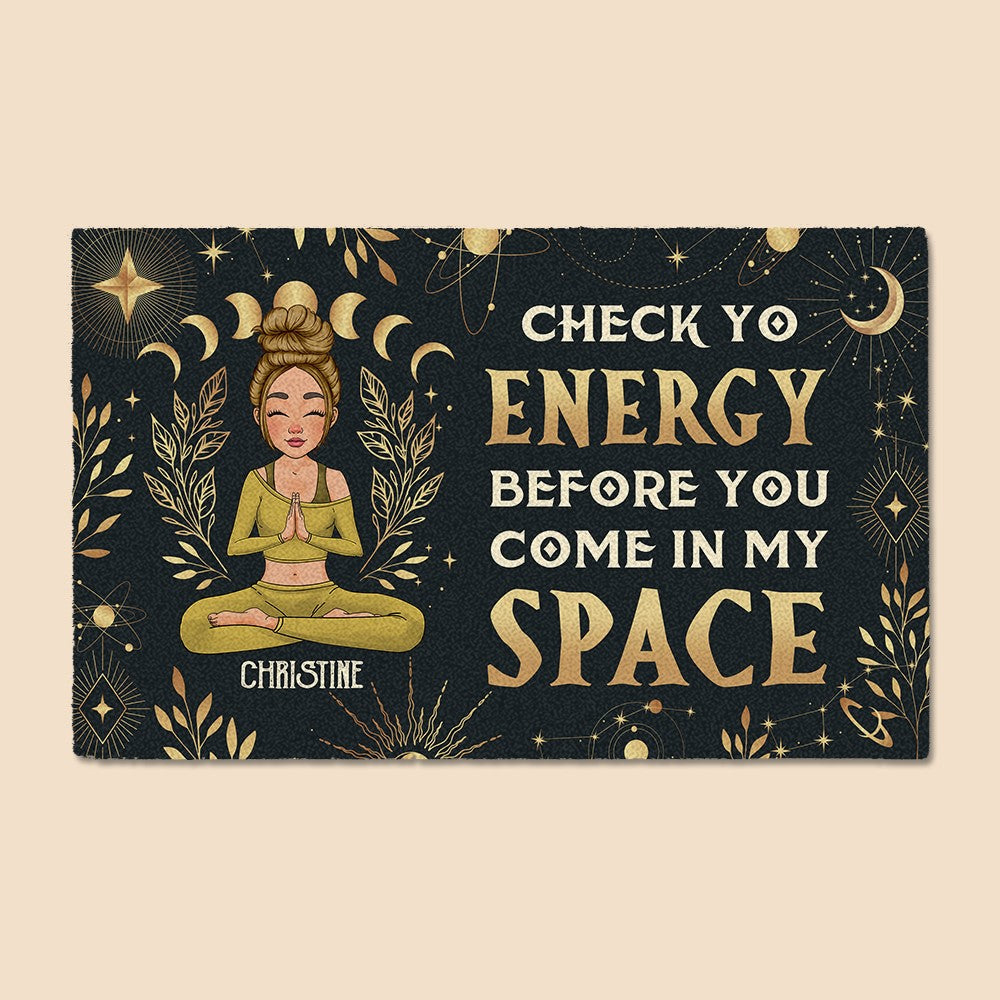 Come In My Space - Personalized Doormat - Best Gift For Yoga Lover - Giftago