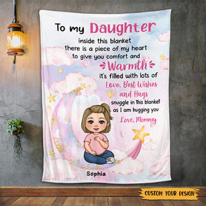 To My Daughter/Granddaughter For Kid - Personalized Blanket - Best Gift For Christmas, For Family - Giftago
