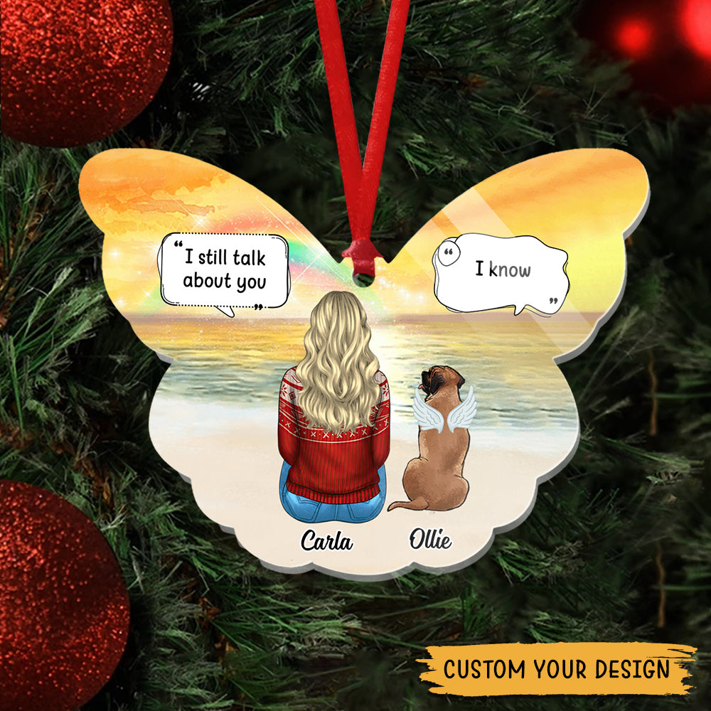 I Still Talk About You, Personalized Christmas Ornaments, Custom