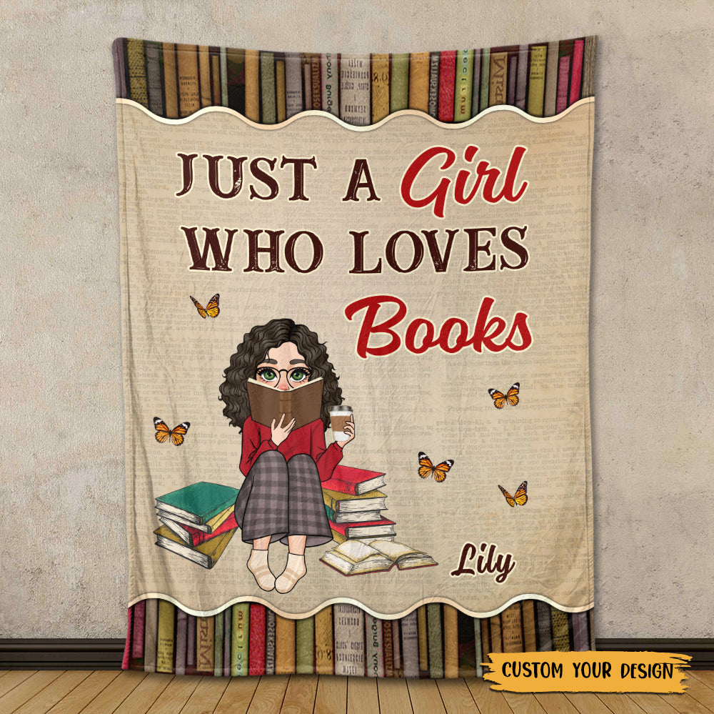 So Many Books So Little Time - Personalized Blanket - Thoughtful Gift For Birthday, Christmas - Giftago