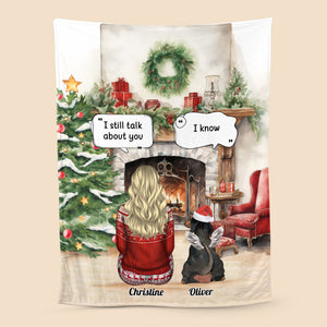 Pet Memorial - Personalized Blanket - Best Gift For Pet Lovers, For Christmas - Giftago