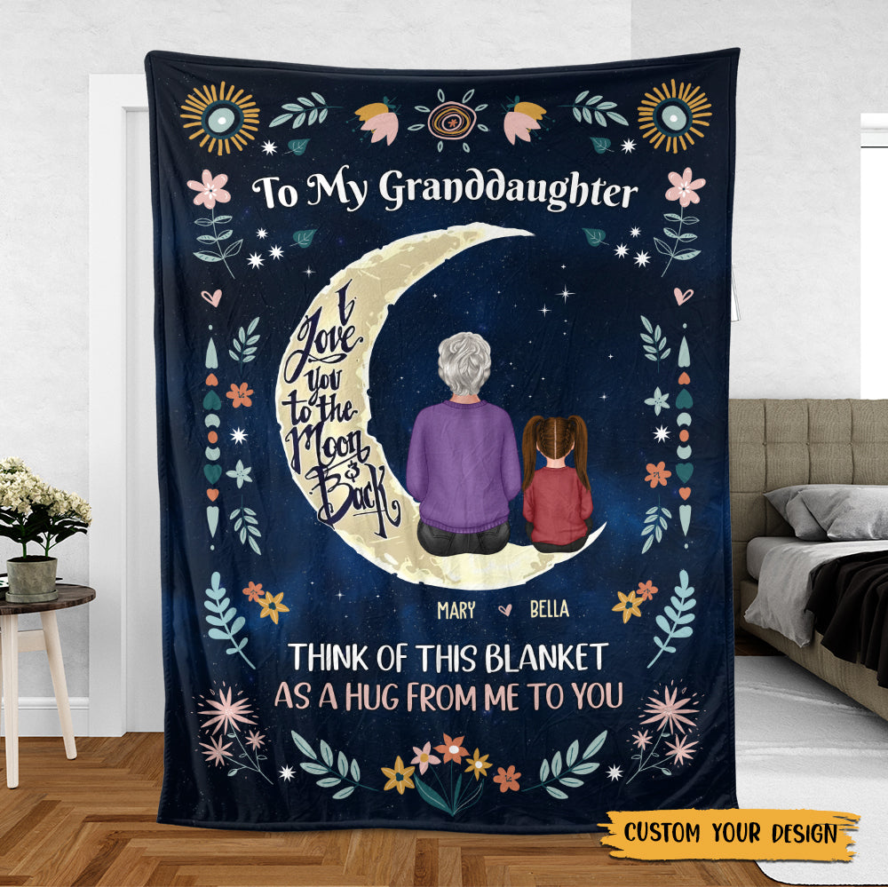 To My Grandchildren - Personalized Blanket - Best Gift For Grandchild This Christmas - Giftago