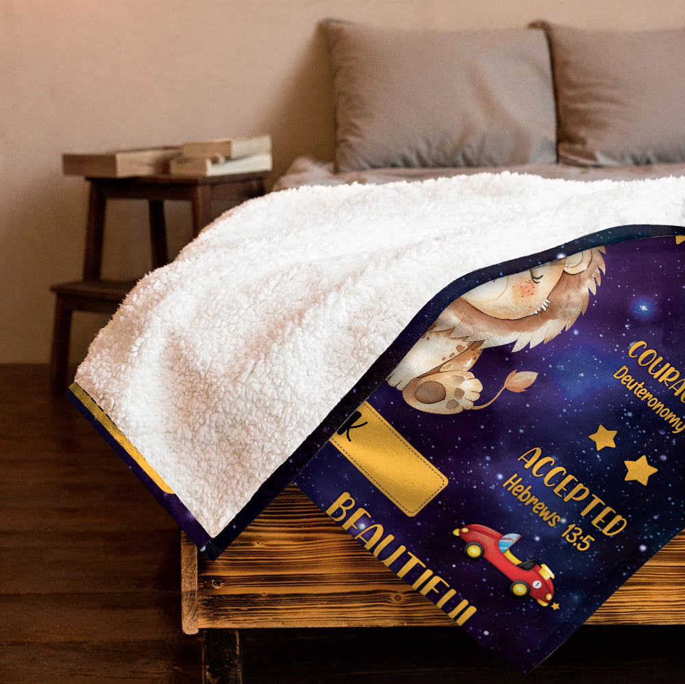 God Says I Am Blanket - Personalized Blanket