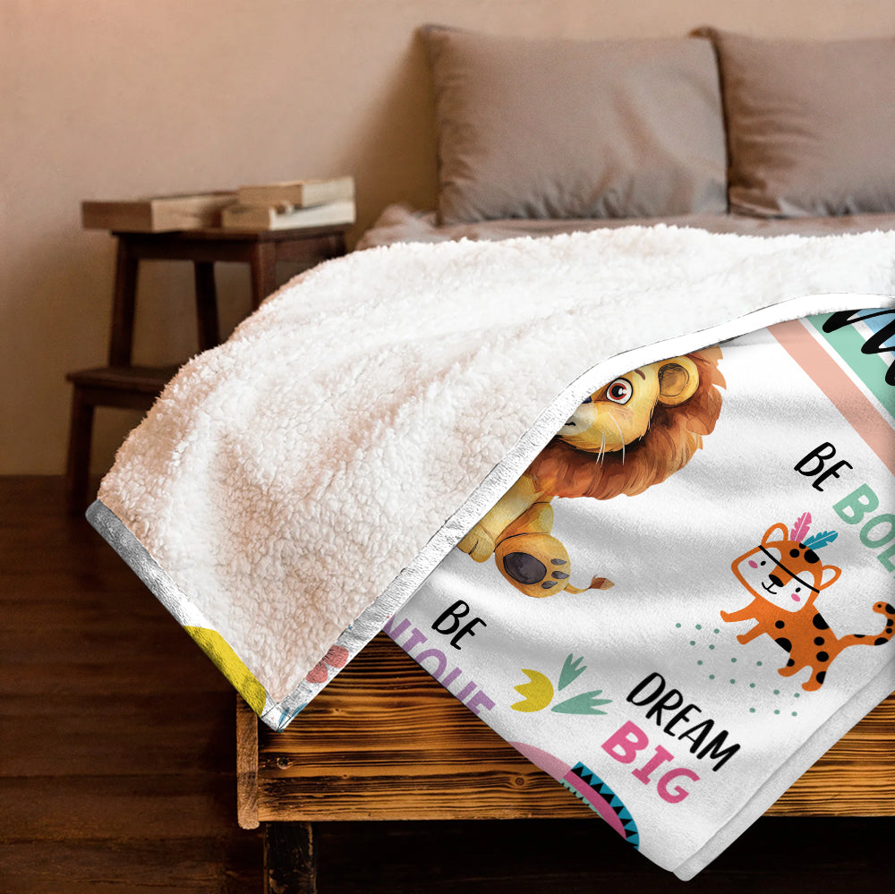 Stay Wild Blanket - Personalized Blanket