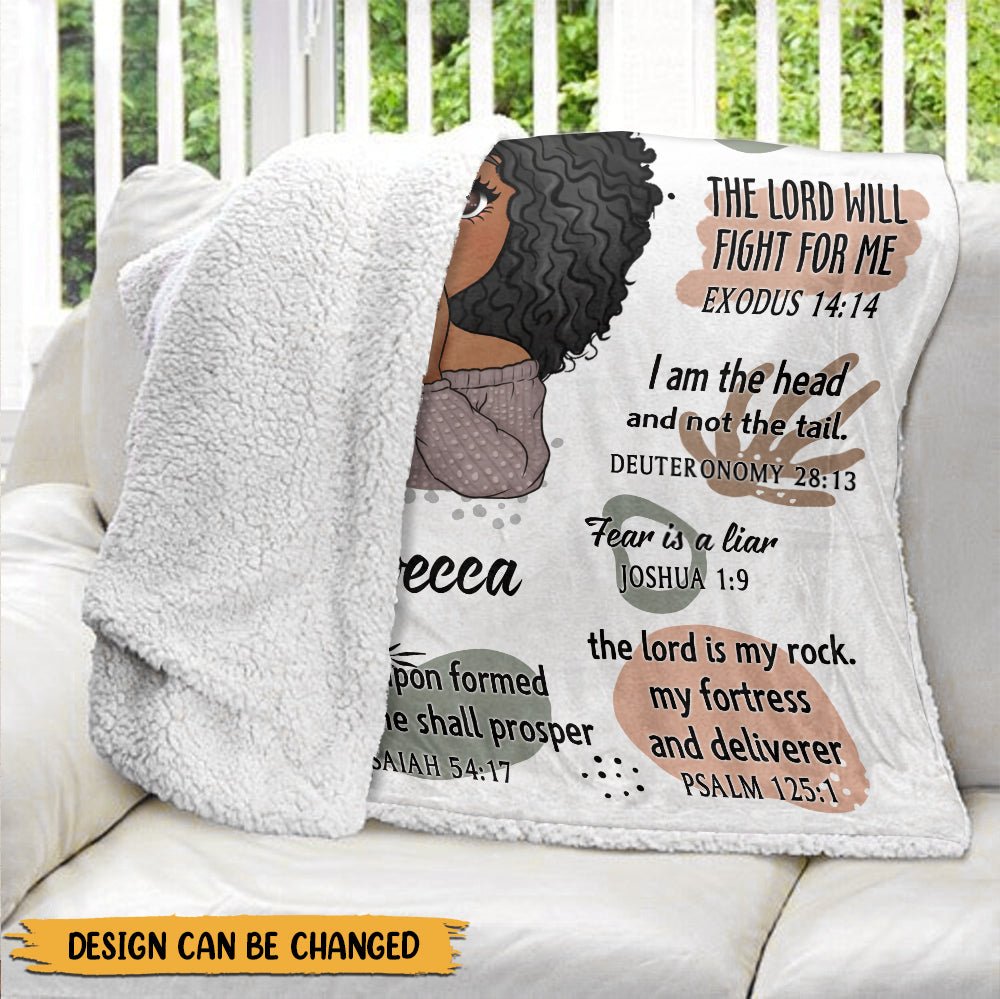 My Affirmations Blanket - Personalized Blanket - Giftago