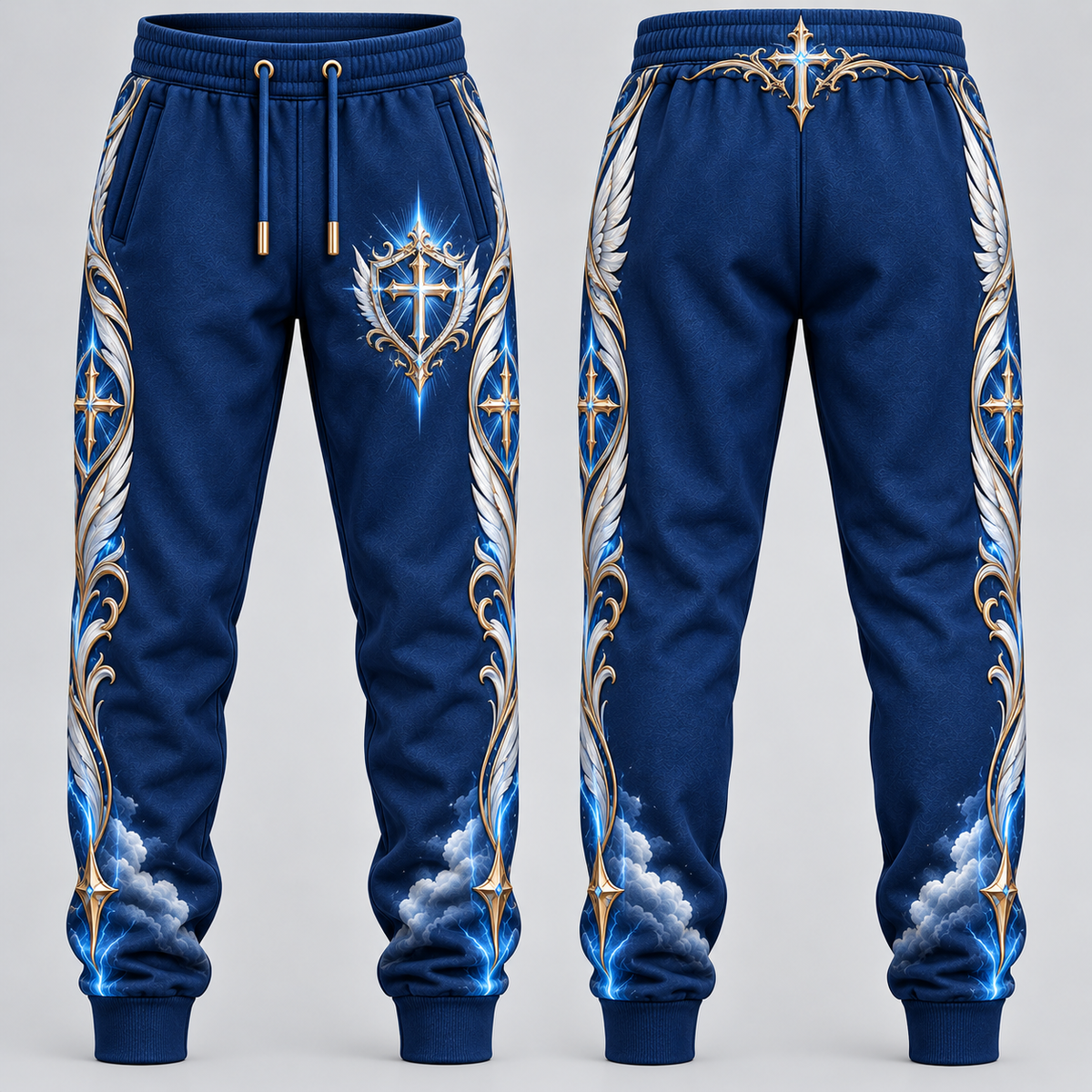 No Weapon Formed – Christian Sweatpants - Royal Blue