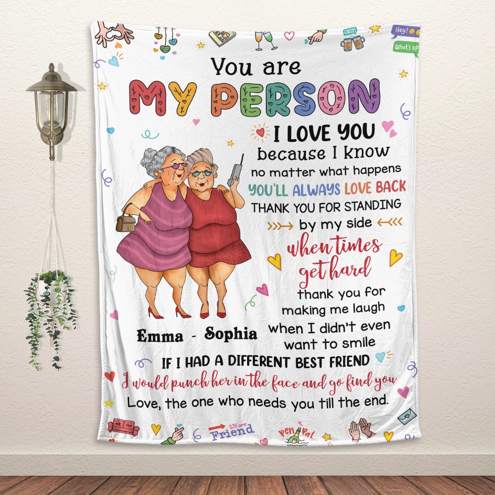 No Matter What Happens You'll Always Love Back - Personalized Blanket - Giftago