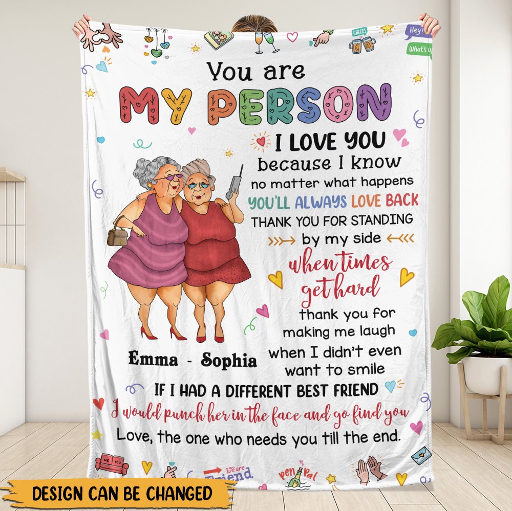 No Matter What Happens You'll Always Love Back - Personalized Blanket - Giftago