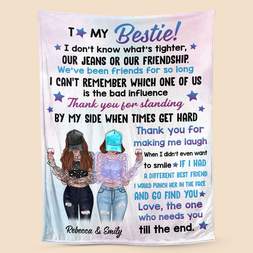Our Friendship Blanket - Personalized Blanket - Giftago