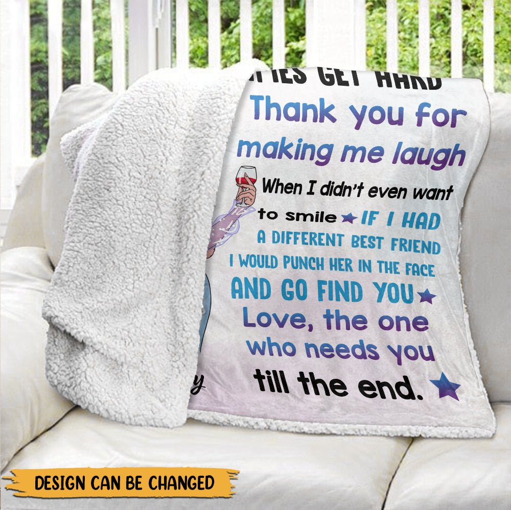 Our Friendship Blanket - Personalized Blanket - Giftago