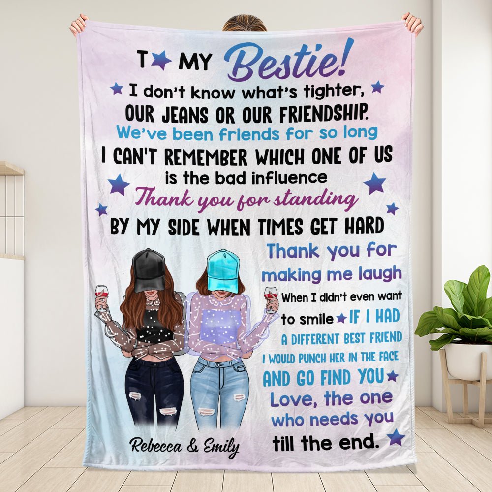 Our Friendship Blanket - Personalized Blanket - Giftago