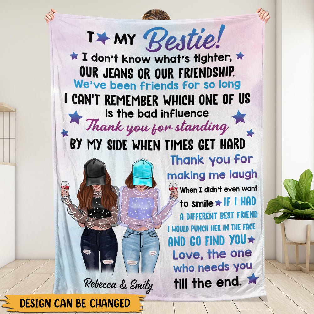 Our Friendship Blanket - Personalized Blanket - Giftago