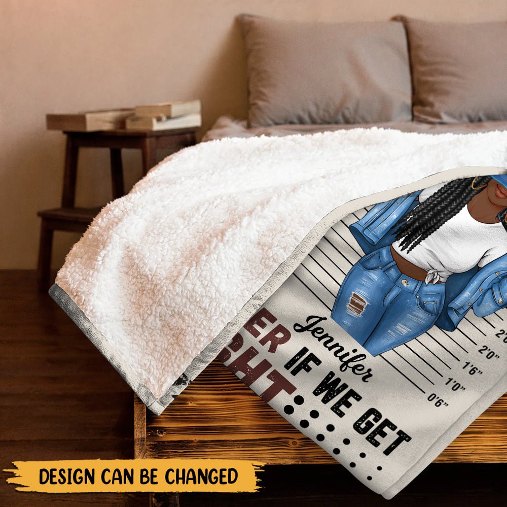 Partners In Crime - Personalized Blanket - Giftago