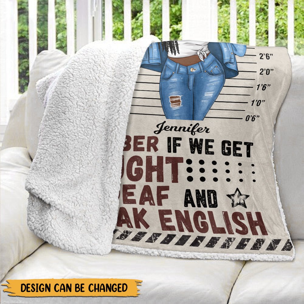 Partners In Crime - Personalized Blanket - Giftago