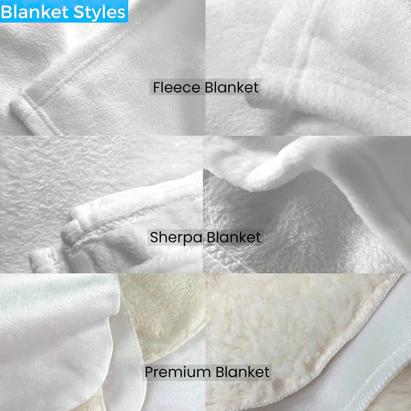 Personalized Blanket For Daughter, Grandaughter - My Affirmations - Meaningful Birthday Gifts - Giftago