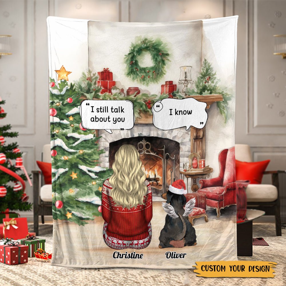 Pet Memorial - Personalized Blanket - Best Gift For Pet Lovers, For Christmas - Giftago