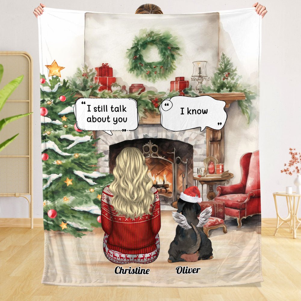 Pet Memorial - Personalized Blanket - Best Gift For Pet Lovers, For Christmas - Giftago